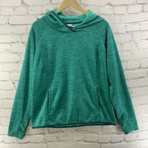 Columbia Sweatshirt Womens Sz L Blue Green Hoodie Pullover - £12.66 GBP