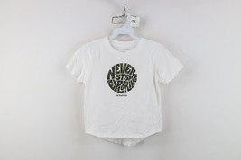 The North Face Girls Large Spell Out Never Stop Exploring Trail T-Shirt ... - $19.75