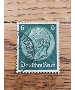 Germany Deutsches Reich Stamp 6m Used 550 - $1.36 CAD