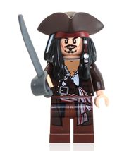 LEGO Pirates of the Caribbean Minifigure - Captain Jack Sparrow (Hat and... - $37.00