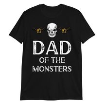 PersonalizedBee Dad of The Monsters Halloween T-Shirt Funny Sarcastic Costume Gi - £15.34 GBP+
