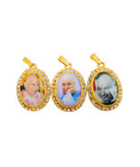 Golden Color Oval Shape /Studded Shukrana Blessing&#39;s Always Jai Guru Ji ... - £13.33 GBP