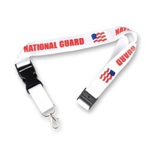 NATIONAL GUARD ARMY AIR FORCE FLAG MILITARY LANYARD - £19.73 GBP