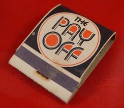 Vintage The Payoff Advertising Matchbook - $31.22