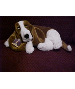 13&quot; Hush Puppies Plush Lying Down Dog With Tags By Applause Nice - $59.99