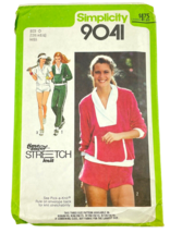 Simplicity Sewing Pattern 9041 Stretchy Track Suit Tennis Outfit Vintage... - $11.45