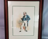 Capt. Cuttle from Dombey &amp; Son Charles Dickens Framed Print KYD 11-5/8&quot;x... - £27.29 GBP