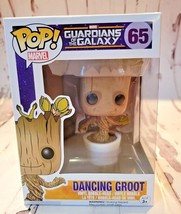 Funko Pop Marvel Guardians of the Galaxy Dancing Baby Groot #65 Bobble Head NIB - $18.37