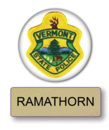 SUPER TROOPERS RAMATHORN POLICE NAME BADGE &amp; BUTTON HALLOWEEN COSTUME PI... - $22.32 CAD