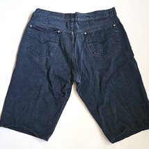 Versace Jeans Couture Button Up Shorts - Capri Style- Dark Blue- Size 16 - £12.07 GBP