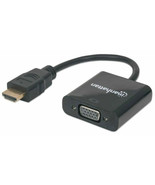 Manhattan 151467 HDMI MALE TO VGA FEMALE, BLACK - $41.27