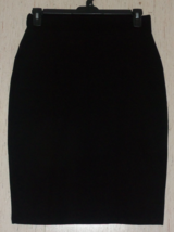 Nwt Womens Urban Coco Black Knit Pencil Skirt Size L -- No Slits! - £26.09 GBP