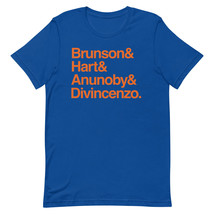 NEW YORK KNICKS Star Teammates T-SHIRT Brunson Hart Anunoby &amp; DiVincenzo... - $18.32+