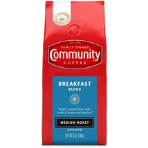 Community Coffee Breakfast Blend 12 Ounces, Medium Roast Ground Coffee, ... - £3.15 GBP
