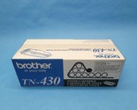 Brother TN-430 Genuine Black Toner Cartridge Standard Yield Sealed Box - £29.28 GBP