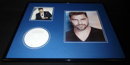 Ricky Martin Signed Framed 16x20 CD &amp; Photo Display - £116.84 GBP