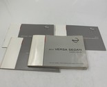 2012 Nissan Versa Sedan Owners Manual Handbook Set OEM C04B31049 - $22.27