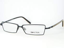 Nouveau K-ACTOR Mod. KV622 Col.17 Lunettes Noire En Métal 53-13-140mm - £47.50 GBP