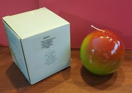 PARTYLITE KIWI STRAWBERRY 3&quot; BALL CANDLE Q37511 - £12.55 GBP