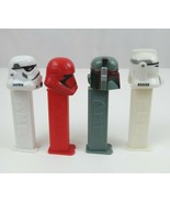 Vintage Lot of 4 Star Wars Pez Dispensers 4 Different Storm Troopers - £9.91 GBP