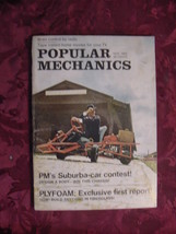 Popular Mechanics November 1965 Suburbia Car Contest Plyfoam Stone Mountain - £6.89 GBP