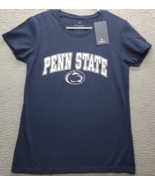NCAA Penn State Nittany Lions Fanatics Shirt Football Women Medium Navy ... - $21.44