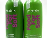 Matrix Food For Soft Hydrating Shampoo &amp; Conditioner For All Dry Hair 33... - £66.91 GBP