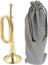 Liyafy Trumpet Brass Cavalry for Professional Cavalry Bugle Military Orc... - £33.86 GBP