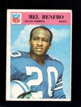 1966 Philadelphia #63 Mel Renfro Vg+ Cowboys Hof *AZ6313 - £10.76 GBP
