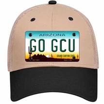 Go Grand Canyon Univ Novelty Khaki Mesh License Plate Hat - £23.17 GBP