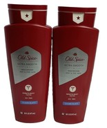  2x Old Spice Ultra Smooth Moisturizing Body &amp; Face Wash Clean Slate 16 ... - $522.18 MXN