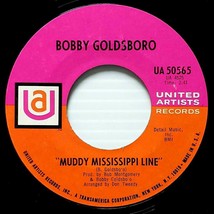 Bobby Goldsboro - Muddy Mississippi Line / Richer Man Than I [7&quot; 45 rpm Single] - £4.45 GBP