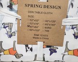 Printed Fabric Tablecloth, 60&quot;x84&quot; Oblong (6-8 people) HALLOWEEN DOGS # ... - £17.13 GBP