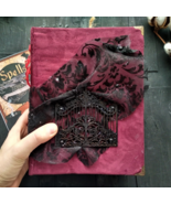 Witchcraft journal Witch dark flower grimoire Witchy junk book for sale ... - $693.70 CAD