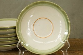 Vintage Louisville Stonewear PEAR Harvest Pattern Coffee Cup Saucer Only 6.25&quot; - £3.94 GBP