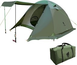 Geertop 4 Person Tents For Camping Waterproof Lightweight Quick Set Up 4... - £192.91 GBP
