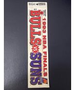 Vintage 1993 NBA Finals Bulls vs Suns Bumper Sticker SEE PICS &amp; DESCRIPTION - €21,33 EUR