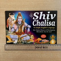 SHIVA SHIV CHALISA in English, Hindu Religious Book Colorful Pictures - £12.25 GBP