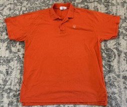 Homegrown Cotton Polo Shirt Men XL Orange South Carolina Short Sleeve Ca... - £27.09 GBP