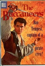 Buccaneers-Four Color Comics #800 1957-Dell-Robert Shaw-FN- - £40.17 GBP