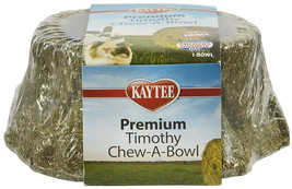 Kaytee Premium Timothy Hay Chew-A-Bowl for Rabbits Guinea Pigs Chinchillas Food - £9.30 GBP