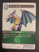 Final Fantasy Tcg Wind Drake 3-067R Opus Iii 3 Rare Nm Fftcg - £2.39 GBP