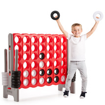 Jumbo 4-to-Score 4 in A Row Giant Game Set Outdoor Indoor Adults Kids Family Fun - £174.00 GBP