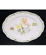 Noritake Gourmet Garden Casual Gourmet 16&quot; Oval Serving Platter Disconti... - $97.47 CAD