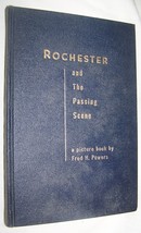 c1957 ROCHESTER NY AND PASSING SCENE HISTORY BOOK FRED POWERS ILLUSTRATED - £13.41 GBP