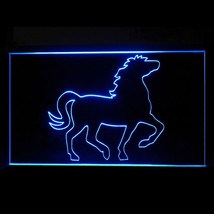 210262B Mustang Horse Racing Home toys Products Outlet Store Decor LED Light Sig - £17.48 GBP