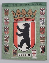 BERLIN Postcards Calendar 1965 PostKarten-Kalender Germany Tiergarten Co... - $17.99