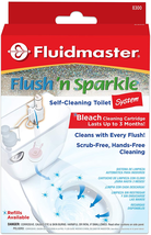 8300 Flush &#39;N Sparkle Automatic Toilet Bowl Cleaning System with Bleach Cartridg - $15.88