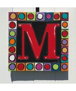 Jenny Murphy &quot;M&quot; Signed Original Acrylic on Canvas - $94.82