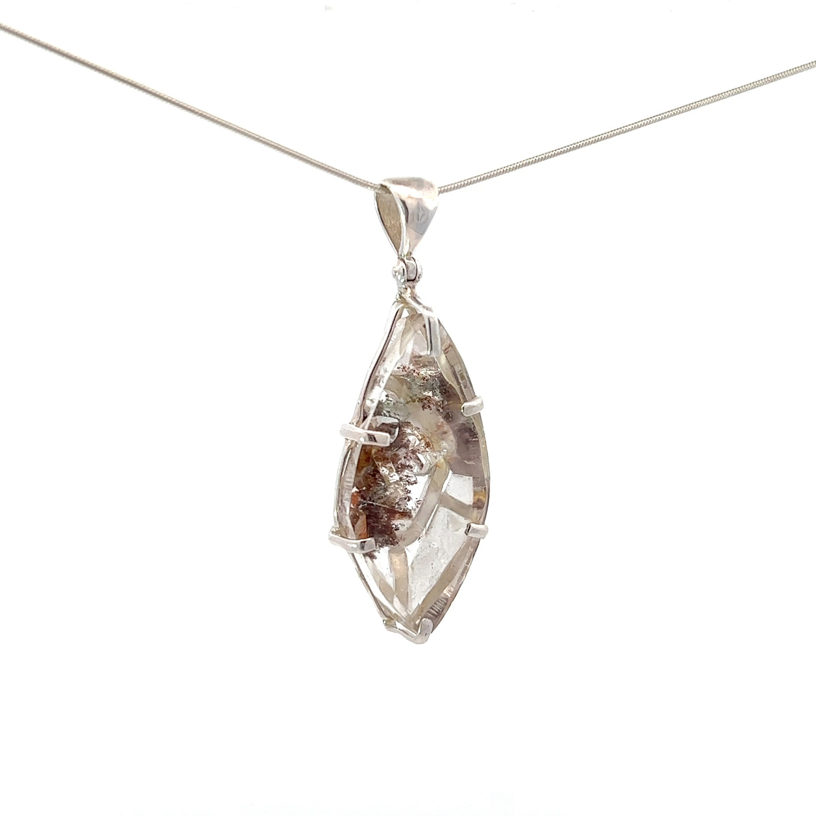 Manifestation Quartz Crystal Pendant Necklace by Stones Desire Item image 2